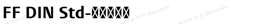 FF DIN Std字体转换